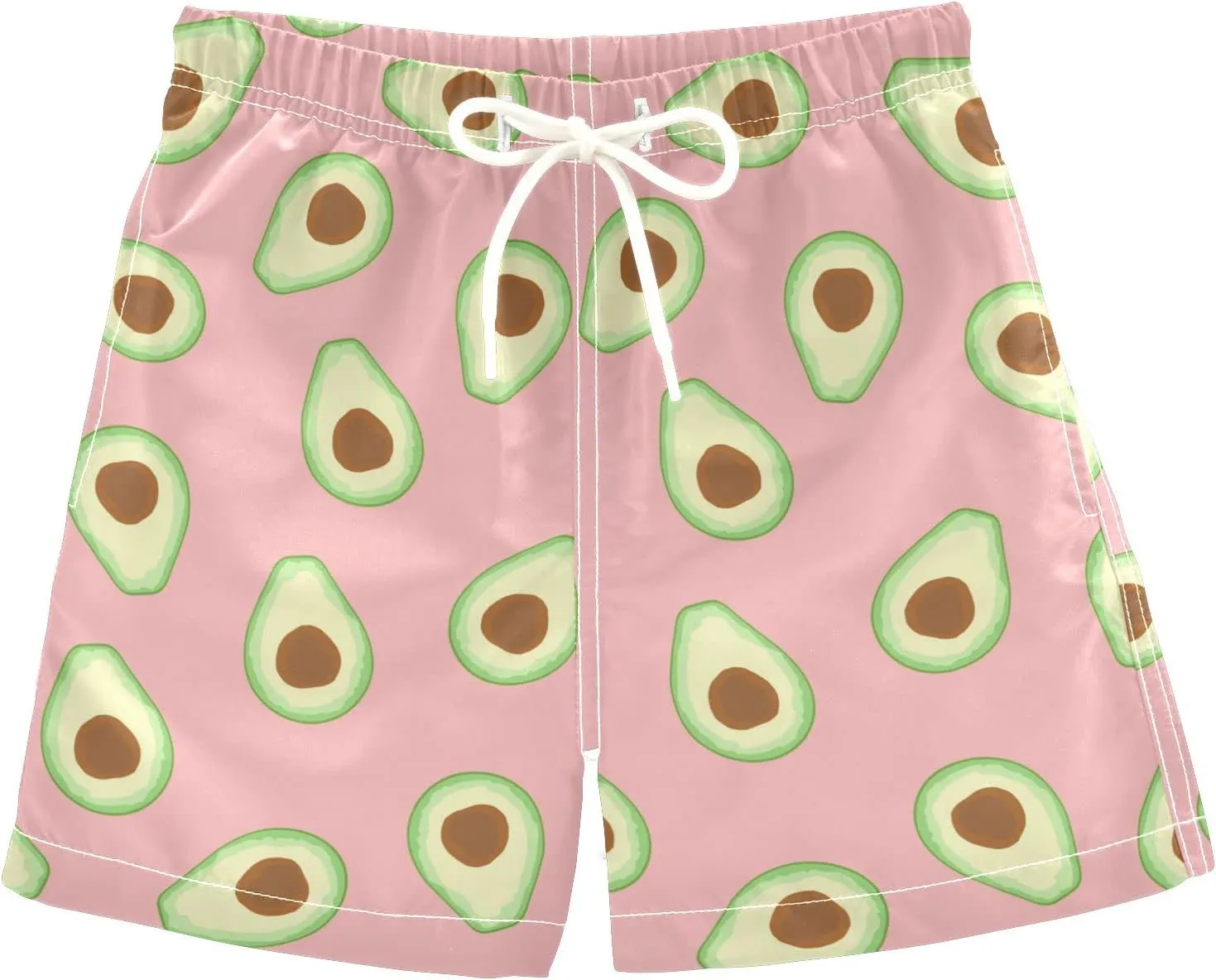 Aflyko Boys' Board Shorts Cute Toddler Swim Trunk Girls Beach Swimwear Bathing Suit