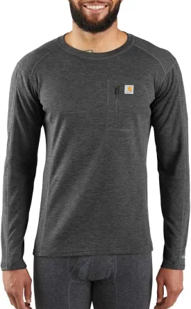 Carhartt Men's Force Heavyweight Thermal Base Layer Long Sleeve Pocket Shirt