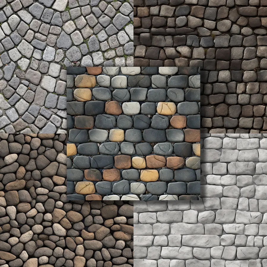 Cobblestone 12X12 Paper Pack - 8682