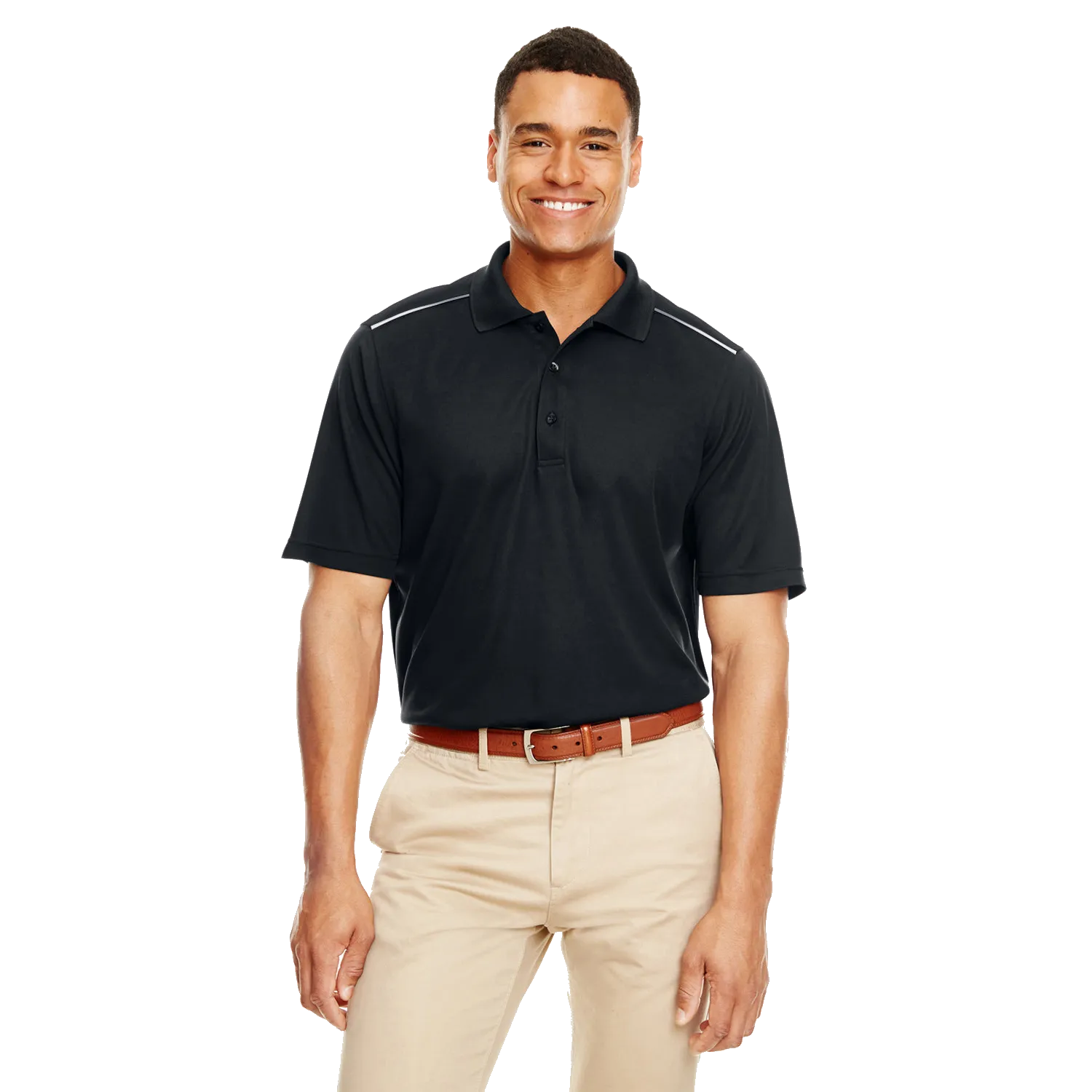D1965M Mens Radiant Performance Pique Polo