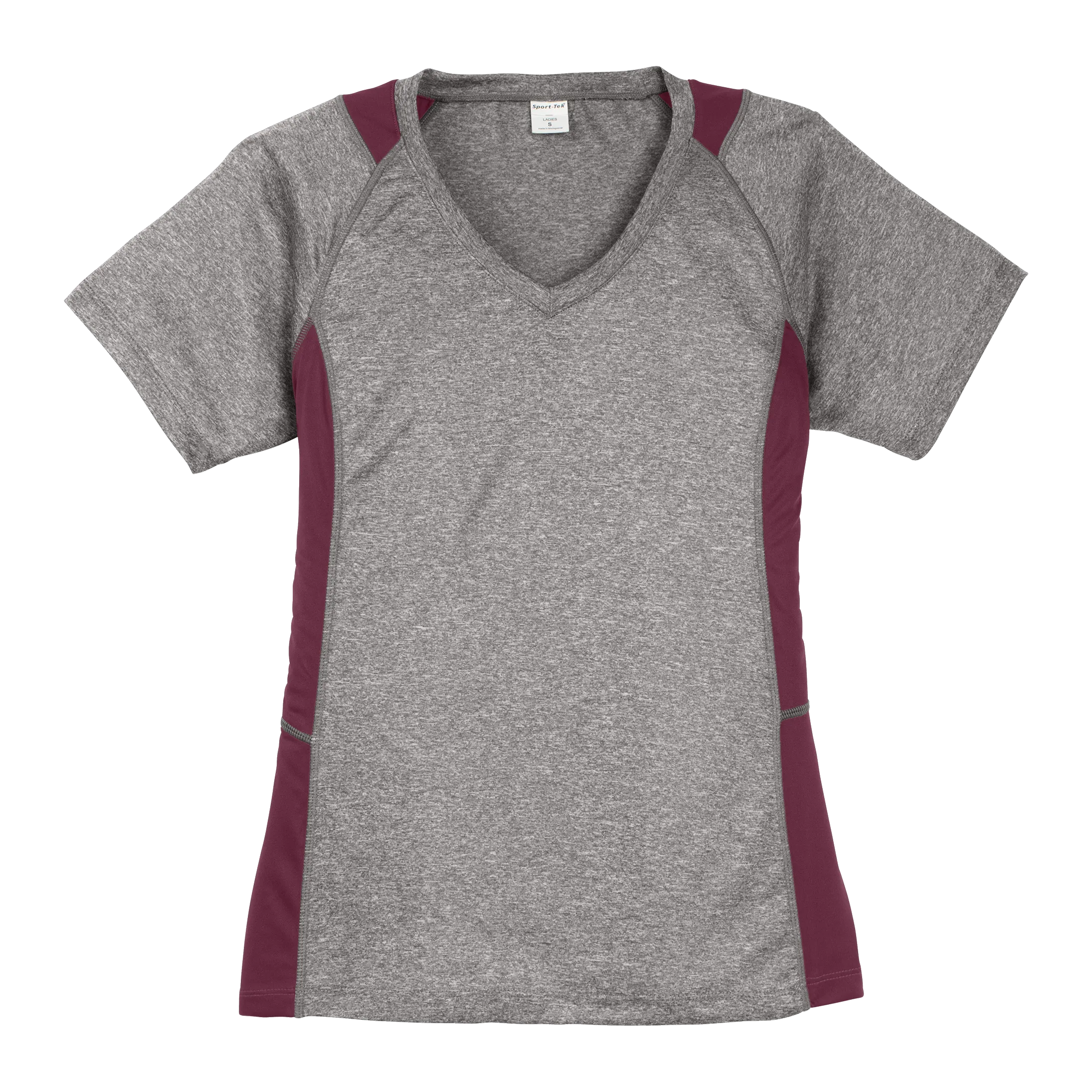D1976W Ladies Short Sleeve Colorblock Contender Tee