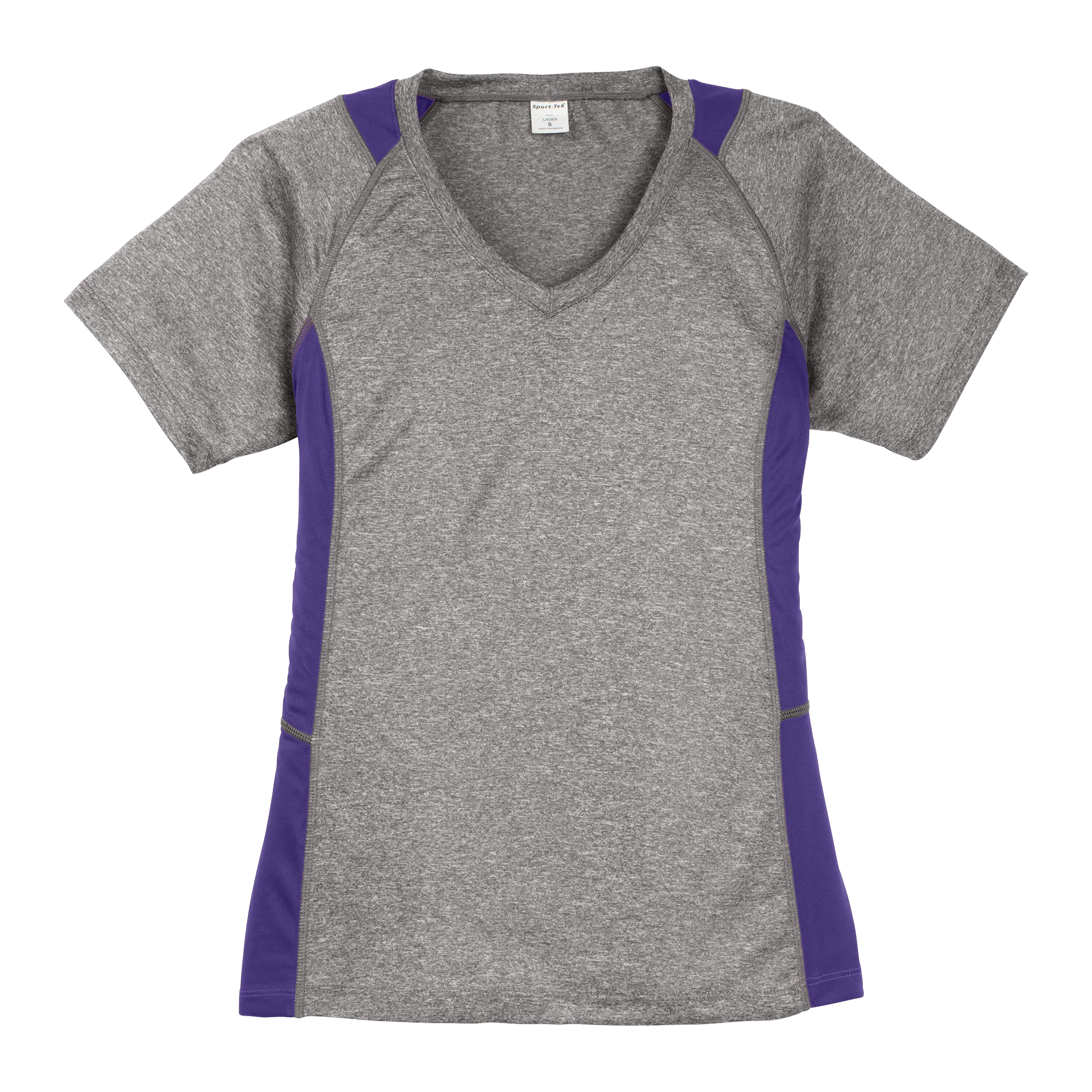 D1976W Ladies Short Sleeve Colorblock Contender Tee