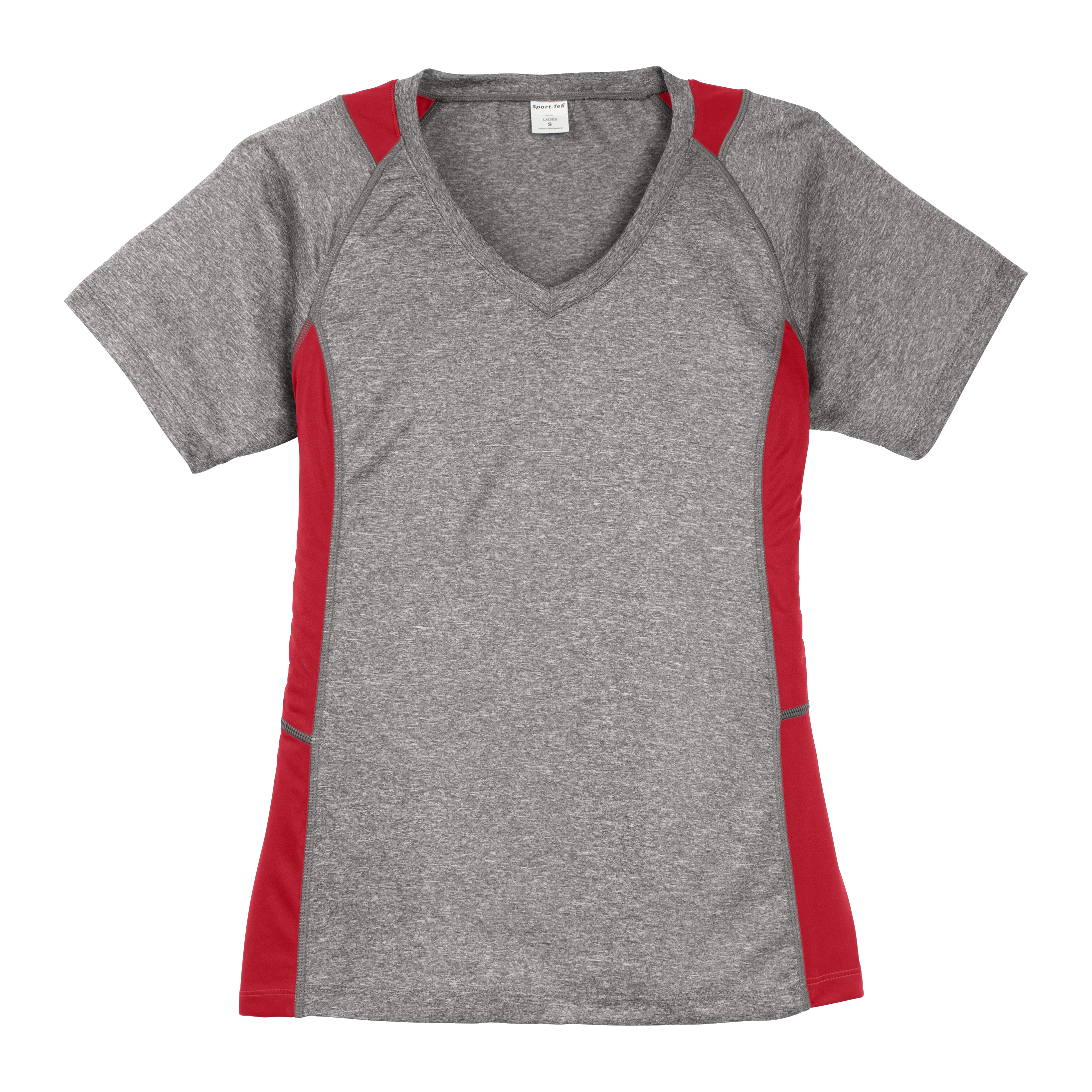 D1976W Ladies Short Sleeve Colorblock Contender Tee