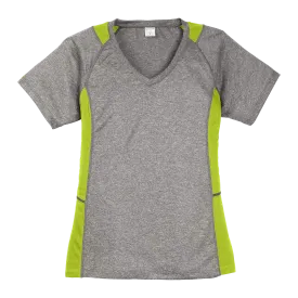 D1976W Ladies Short Sleeve Colorblock Contender Tee