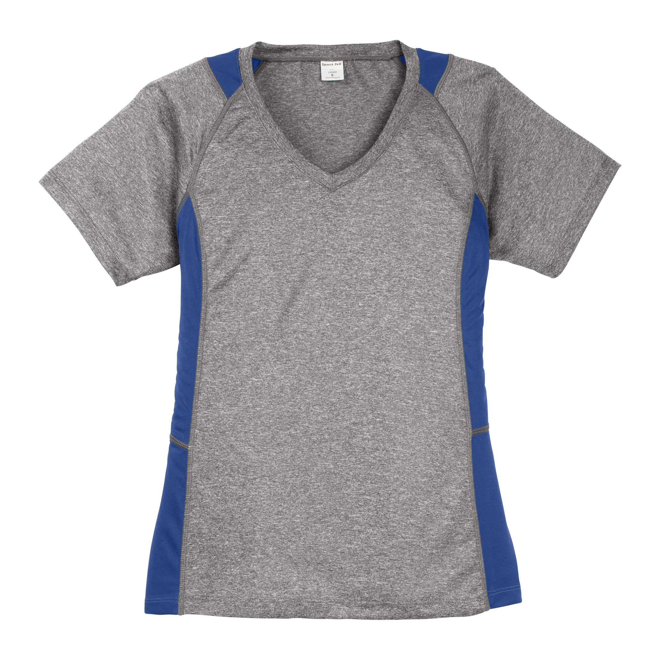 D1976W Ladies Short Sleeve Colorblock Contender Tee