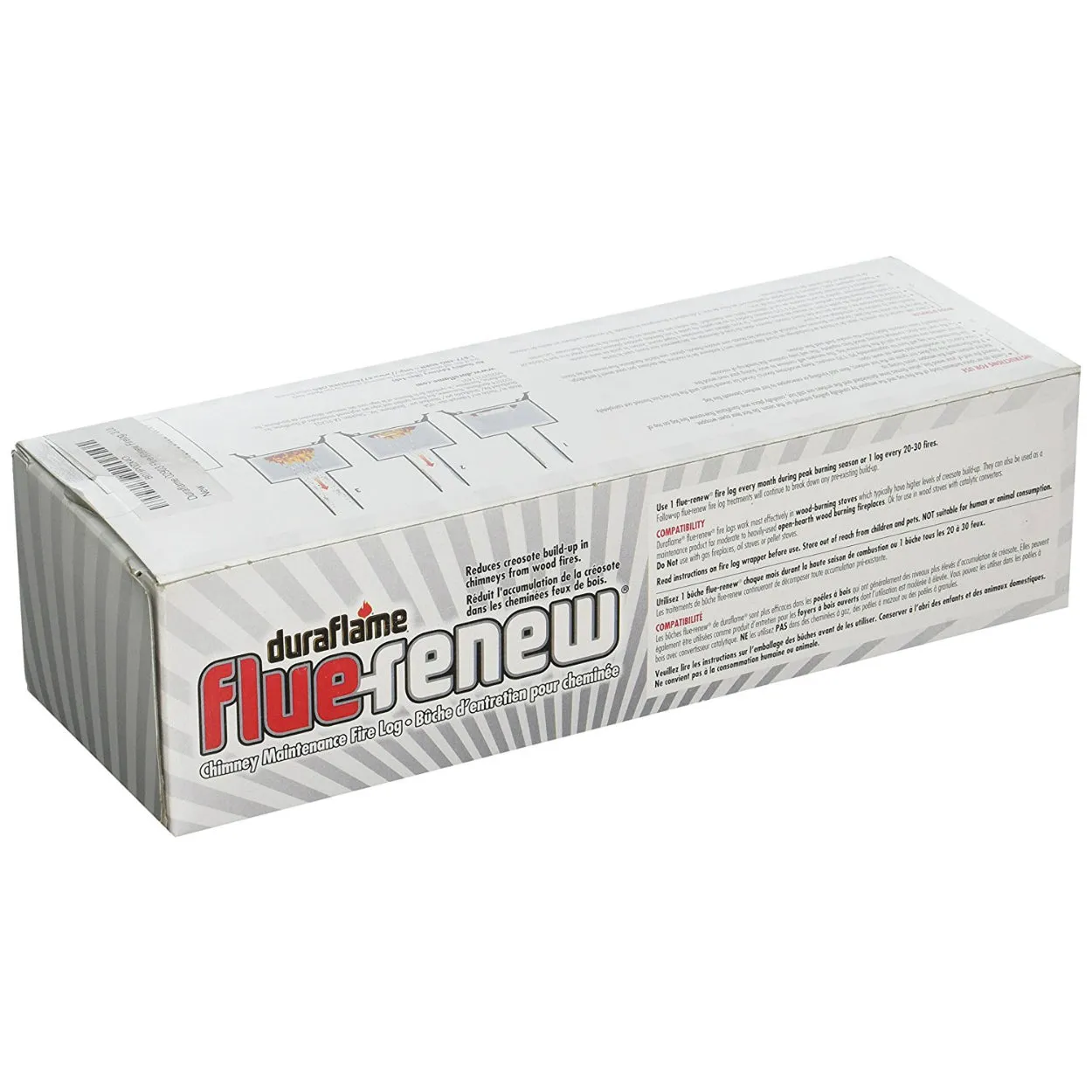 Duraflame 02903 Flue-Renew Chimney Maintenance Fire Log, 3 Lbs