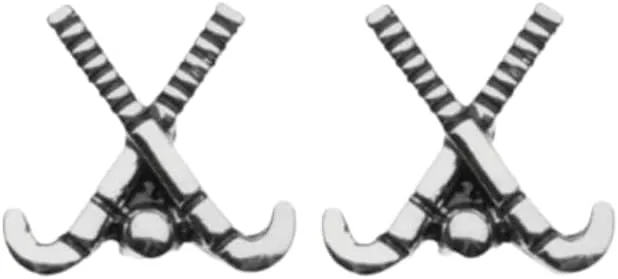 Field Hockey Stud Earrings