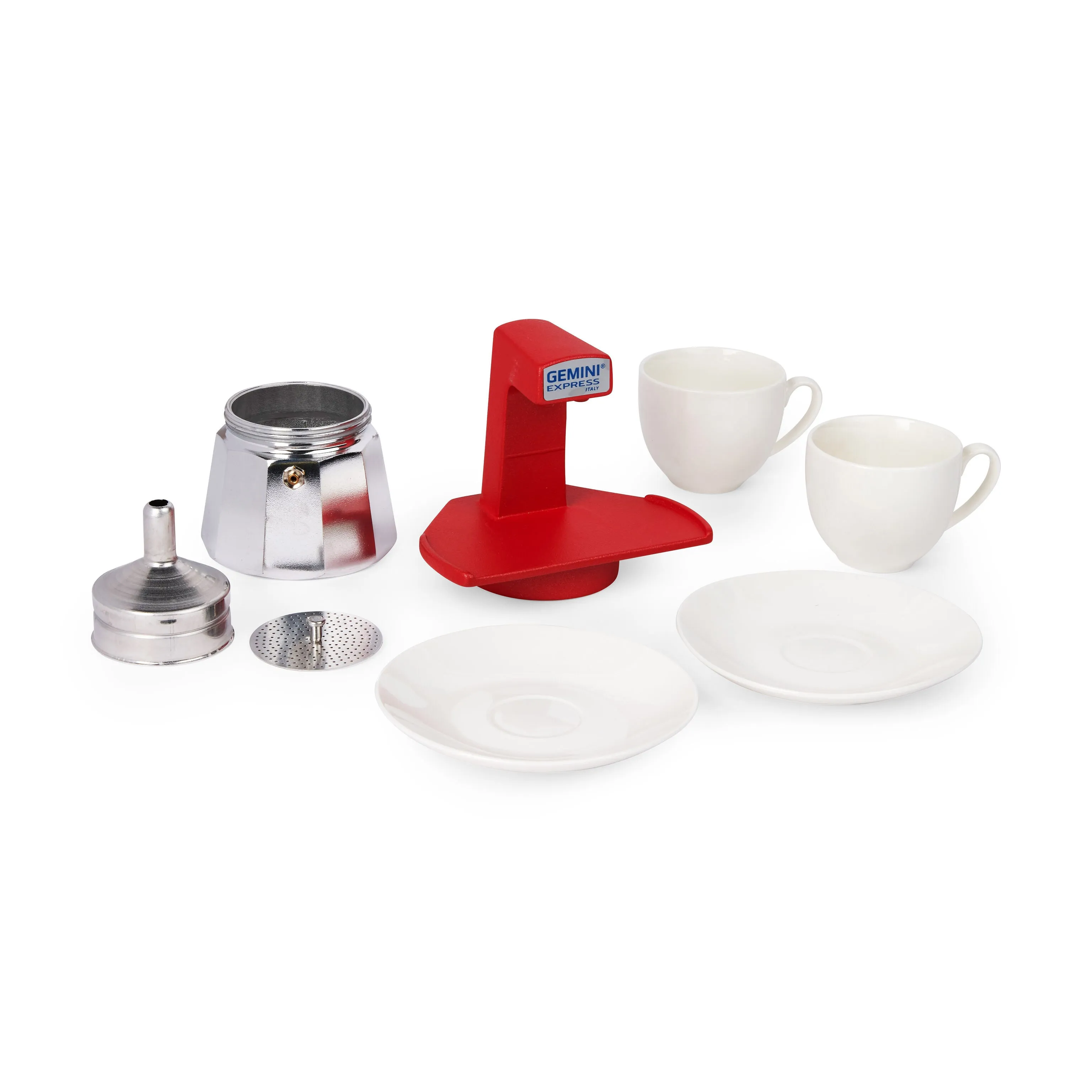 Gemini Espresso Maker - Red