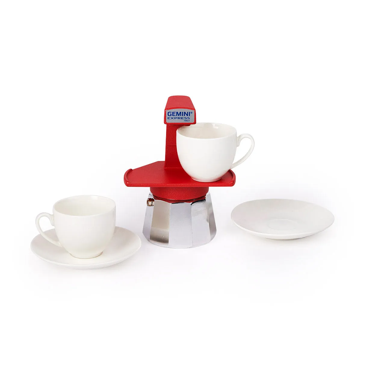 Gemini Espresso Maker - Red