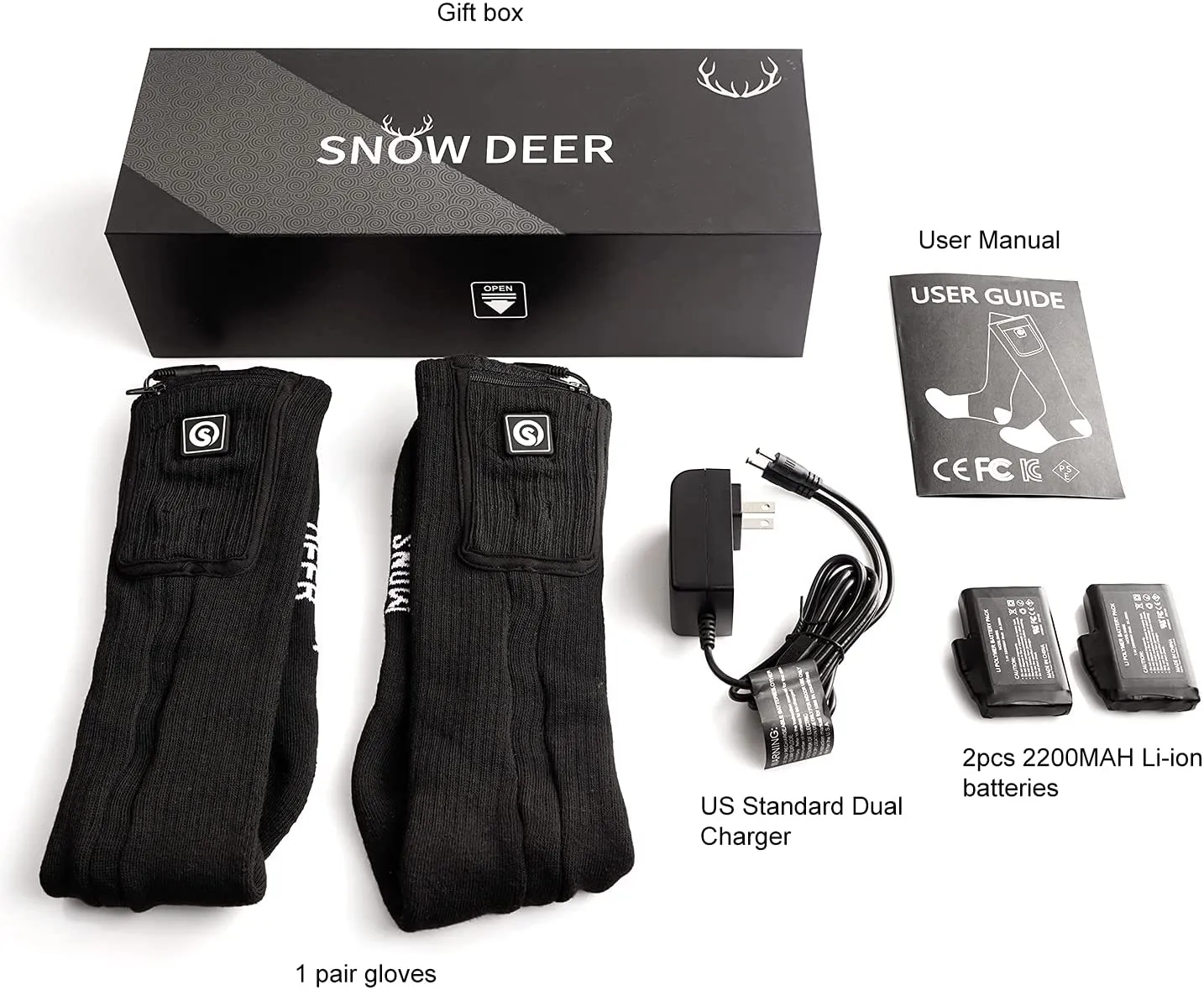 Heated Socks - Reinforced Comfort for Winter Use