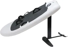 Inflatable Hydrofoil Paddleboard Surfing Foil Board Wind Surfboard White