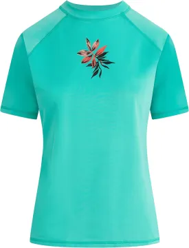 Kanu Surf Women's Marina UPF 50 Short Sleeved Active Rashguard & Workout Top
