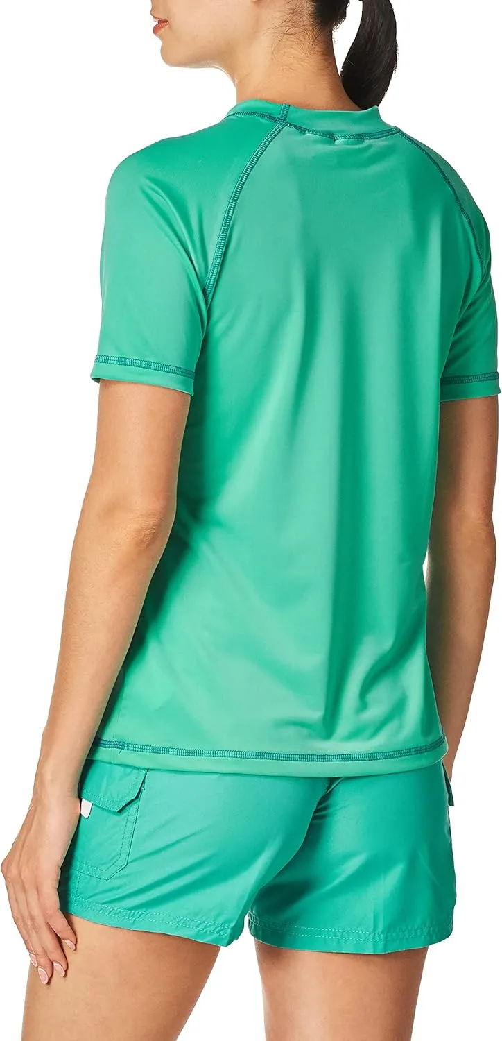Kanu Surf Women's Marina UPF 50 Short Sleeved Active Rashguard & Workout Top