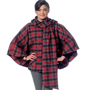M7202 Misses' Ponchos