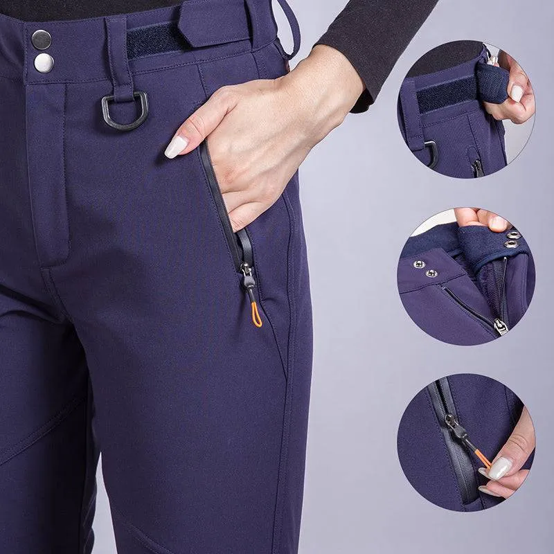NORDIC Women Soft Shell Fleece Lined Pants