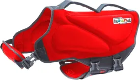 Outward Hound Dawson Swim Dog Life Jacket, High-Performance Neoprene Dog Life Vest for Swimming, Boating, and Water Safety, XL, Red