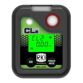RKI Instruments SC-04 Series Cl2 Single Gas Monitor 73-0075