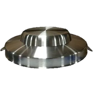 Stainless Steel 23 in. Round Comal Wok Griddle Multi Cooker Concave Fry pan/Comal para DISCADAS cóncava redonda de acero inoxidable de 23 pulgadas