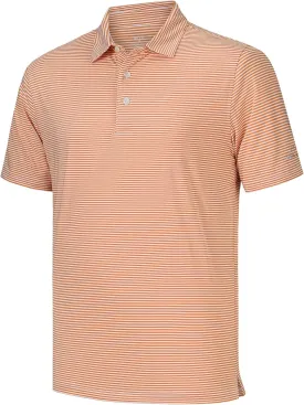 Willit Men's Golf Polo Shirts Short Sleeve Striped Performance Moisture Wicking