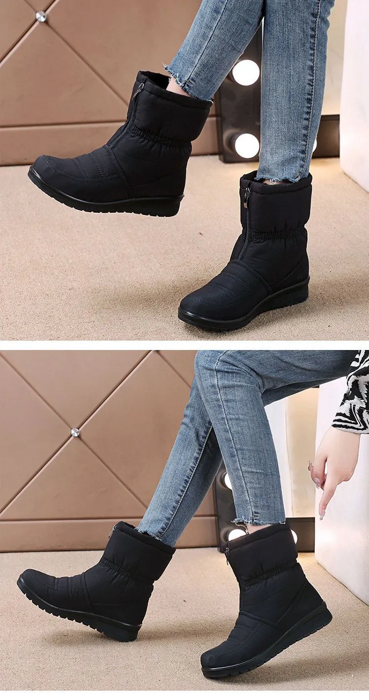 Winter Women's Waterproof Snow Boots