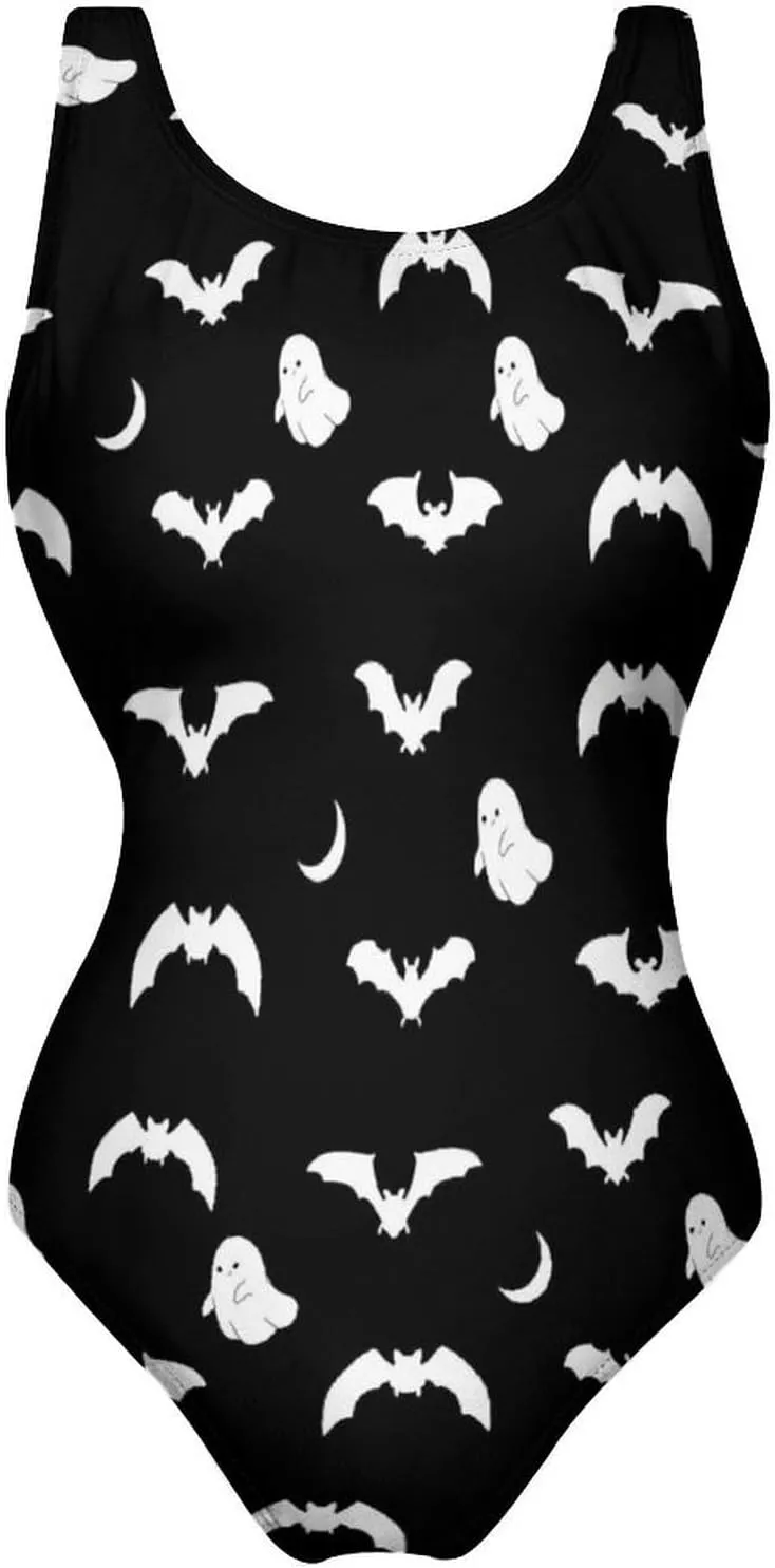 Women's Sexy One Piece Swimsuit Bathing Suit Tummy Control Swimwear Low Back Padded One Piece Swimwear